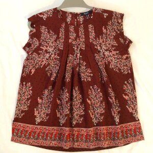 Madewell Flowy Silk Top Sz XS